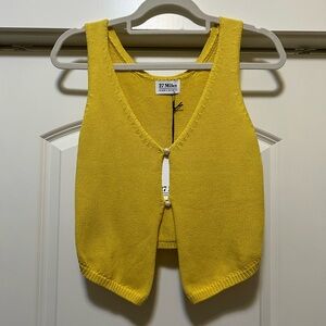 27 Miles Malibu Yellow Tank Top